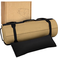 Sacs de sable en toile non remplis pour fitness, poids réglables avec poignées, 5-200 lb, pour musculation, entraînement de force, salle de sport à domicile