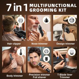 Tondeuse à barbe Ufree pour hommes, tondeuse à cheveux professionnelle, rasoir à cheveux, tondeuse à cheveux sans fil, <span class=keywords><strong>kit</strong></span> de rasage, réglage du soin - Product Image 4
