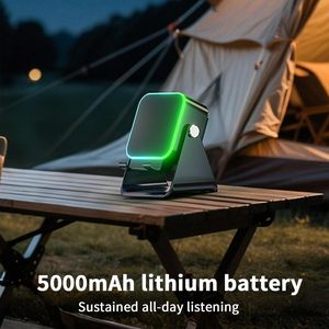 New Wireless Sensor <b>Speaker</b> Phone Desktop Stand with Atmosphere Light <b>Bluetooth</b> <b>Speaker</b> - Product Image 2