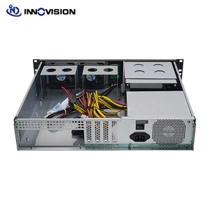 Siêu ngắn 2U trường hợp hỗ trợ <span class=keywords><strong>ATX</strong></span> powersupply Mirco <span class=keywords><strong>ATX</strong></span> Bo mạch chủ với 3 Vịnh HDD HotSwap 2U tường lửa cổng DVR NAS trường hợp - Product Image 5