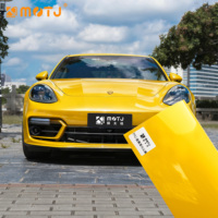 Película PPF de TPU de Alta Calidad con Efecto de Autocuración, Color Amarillo Volcánico, Antiarañazos, con Cambio de Color, Certificación ISO 9001