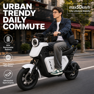 Vélo de montagne tout-terrain puissant 1500W pour adultes, double suspension, freins à disque, longue autonomie, Ebike, Fournisseur OEM ODM, UB-2 - Product Image 5