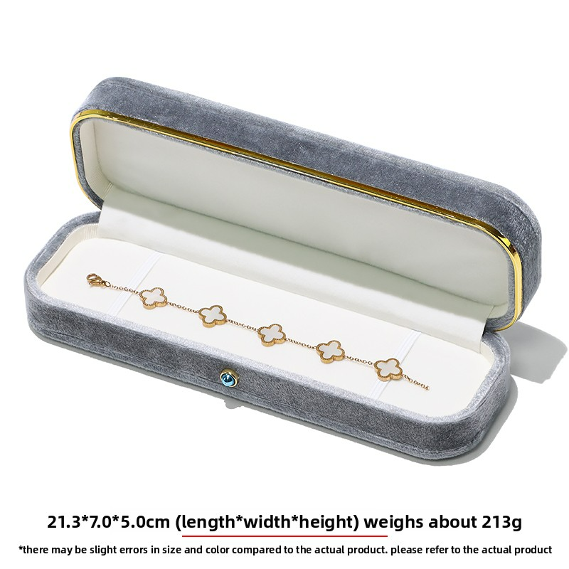 Gray long chain box21*7*5CM