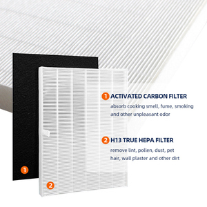 <span class=keywords><strong>Purificateur</strong></span> <span class=keywords><strong>d</strong></span>'<span class=keywords><strong>air</strong></span> <span class=keywords><strong>Winix</strong></span> True HEPA 5300/6300 avec technologie PlasmaWave 4 115115 Taille 21 P300 C Filtre de remplacement en carbone pour voitures VR - Product Image 2