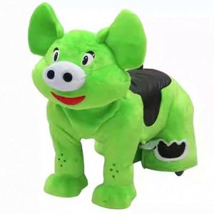 Cheval en peluche électrique unisexe pour enfants, jouet à piles, type chien, pour usage en centre commercial - Product Image 3