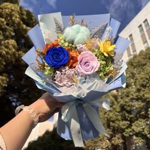 Ramo de Flores Eternas al por Mayor, Rosa Preservada Premium y Regalo Floral para Cumpleaños, Año Nuevo, Graduación, Novia, Esposa, San <span class=keywords><strong>Valentín</strong></span>, Para Siempre - Product Image 5