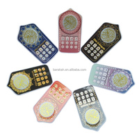 Speaker Al-Quran ZK60 Pro Kontrol Sentuh Mini Portabel Plastik LED Pemutar untuk Mesin Pembelajaran Islam