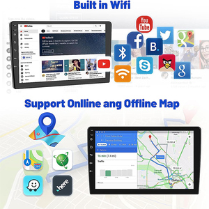 Phổ 9 "2 + 32GB Carplay <span class=keywords><strong>Android</strong></span> Auto Car Stereo Player đa phương tiện Video Audio Player với chiếu hậu máy ảnh - Product Image 4