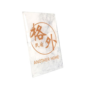 Rectángulo personalizado Oficina Aviso Aviso Instrucción Tablero Acrílico Placa Signo - Product Image 5