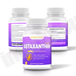 Cápsulas de Astaxantina OEM/ODM para Mejorar la Memoria, el Sueño y la Inmunidad en Adultos - Suplemento Dietético 500mg/cápsula 60 Cápsulas - Product Image 4