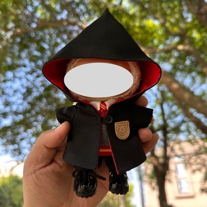 อุปกรณ์เสริมตุ๊กตา Labubu รุ่นพิเศษสำหรับชุดนักเรียนโรงเรียนฮอกวอตส์ แฮร์รี่ พอตเตอร์ ท่าทางการยืนและนั่ง - Product Image 2