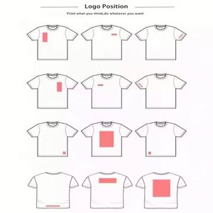 Camiseta Unisex Lisa de Alta Calidad, Personalizable con Logotipo, Muestra OEM, Impresión Serigráfica, Corte Regular, Algodón Ecológico para Hombre - Product Image 5