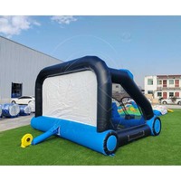 Jeux Gonflables Personnalisés Système IPS pour Adultes, Jeu de Carnaval Sportif Interactif Commercial, Jeu de Tir IPS Gonflable à Vendre