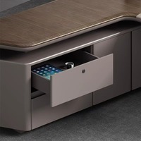 Offre Spéciale : Mobilier de Bureau en L de Luxe pour PDG et Dirigeants – Table de Direction, Bureau de Manager, Bureau de PDG