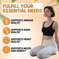 Capsules D3+K2 personnalisables OEM/ODM, 5000 UI, Complexe Vitamine D3 K2, Suppléments Antioxydants pour Adultes, Santé Osseuse et Cardiaque, 60 gélules