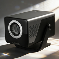 Projecteur intelligent X7AR Android 14 avec projection à courte focale et compatible 4K, LED portable pour cinéma maison et usage professionnel