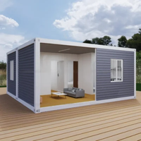 Maisons mobiles modulaires de luxe de 20 et 40 pieds, pliables, extensibles, préfabriquées en conteneurs