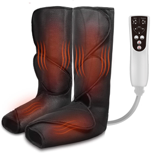 Masseur de jambes à pression d'air électrique portable, sans fil, avec télécommande, shiatsu, pétrissage, vente en gros, best-seller - Product Image 1