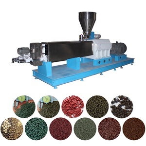 Machine extrudeuse décorative flottante d'aliments pour poissons, ligne de traitement des aliments pour poissons aquatiques - Product Image 1