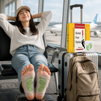 Patchs relaxants aux extraits naturels d'armoise pour les pieds – Contrôle des odeurs, bien-être des pieds, usage quotidien, vente en gros