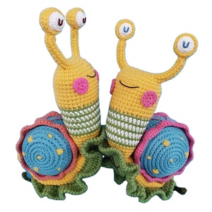 <span class=keywords><strong>2022</strong></span> nuovi animali Amigurumi personalizzati lumache all'uncinetto lumaca all'uncinetto - Product Image 1