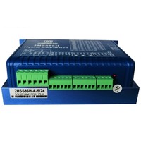 Driver de moteur pas à pas biphasé JMC 2HSS86 DC 24V-80V 0-6A 500W, puissance de sortie 200KHz, contrôle de direction par impulsions pour la gravure