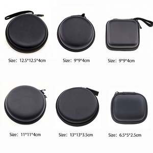 Nouvel étui rigide mini en EVA personnalisé avec fermeture éclair, logo EVA, étui rigide pour écouteurs, pour le rangement des câbles, écouteurs, nouvel étui rigide mini en EVA - Product Image 2