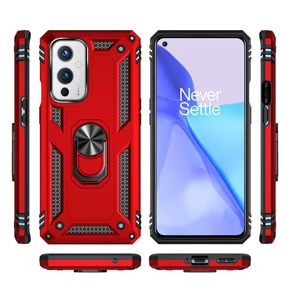 TPU+PC Armor Strong Magnetic Tpu+pc Mobile Phone Case For Oneplus 9 Pro 9
