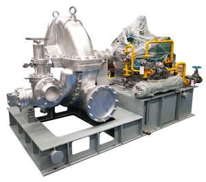 Générateur à contre-pression, production d'énergie asynchrone, pompe PLC trois-en-un, 20kW-200kW, déchets urbains MSW - Product Image 2
