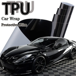 Film de protection de peinture TPU noir auto-adhésif avec garantie de 7 ans pour voitures - Product Image 2
