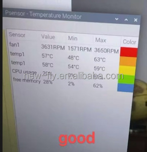 เคสอลูมิเนียม<span class=keywords><strong>2025</strong></span>พร้อมพัดลมคู่ PWM ขับเคลื่อนสำหรับ <span class=keywords><strong>Raspberry</strong></span> <span class=keywords><strong>Pi</strong></span> 5 - Product Image 3