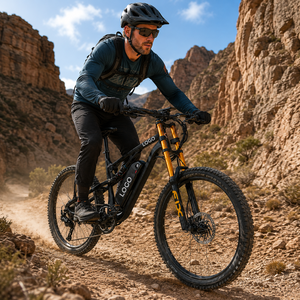 Bicicleta Eléctrica a Precio de Fábrica, 27.5 Pulgadas, 750W, 48V, 20Ah, 80km de Autonomía, Cuadro de Aluminio, Mountain Rider, Logotipo Personalizado - Product Image 1
