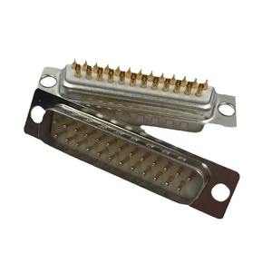 Conector HD-SUB de Alta Densidad de 26 Pines Macho DIP Tipo R/A DB 26, Contactos de Cobre, Carcasa SPCC, Clasificación IP60, Certificado RoHS, Modelo T-061 - Product Image 5