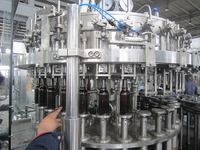 Machine de remplissage automatique de bouteilles de bière en verre, ligne de production de remplissage isobare et de bouchage à la couronne