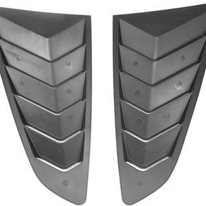 ฝาครอบช่องระบายอากาศด้านหลังสีดำด้าน ABS สำหรับ Ford Mustang ปี 15-23 อุปกรณ์ตกแต่งช่องระบายอากาศหน้าต่างรถยนต์ - Product Image 4