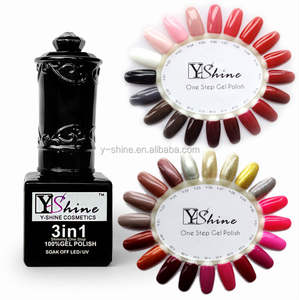 Y-shine Gel UV en une étape non toxique, couleur noire, 3 en 1, certifié Intertek, conforme aux normes GMP, fiche de données de sécurité disponible, origine Guangdong - Product Image 6