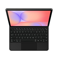 Casing Keyboard Trackpad Magnetik Lepas Pasang Model Buku dengan Lampu Latar untuk Samsung Galaxy Tab S11 S10 S9 FE Ultra 14.6 11 10.9 13