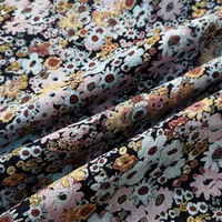 Tissu Jacquard Brocart Floral 3D Mini en Polyester de Haute Qualité NAIS, Couleurs Vives et Lumineuses, Idéal pour Vêtements de Mariage et Vêtements de Nuit