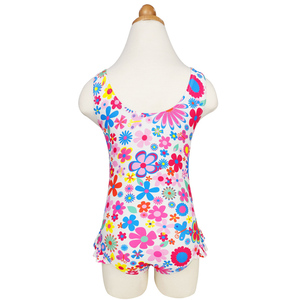 Traje <span class=keywords><strong>de</strong></span> Baño <span class=keywords><strong>de</strong></span> <span class=keywords><strong>Verano</strong></span> para Niñas con Estampado Floral Personalizado, Diseño Triangular <span class=keywords><strong>de</strong></span> Secado Rápido con Patrón <span class=keywords><strong>de</strong></span> Rayas, Traje <span class=keywords><strong>de</strong></span> Baño <span class=keywords><strong>de</strong></span> Una Pieza para Niños - Product Image 5