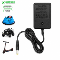 Chargeur de batterie au plomb 24 V pour voiture électrique pour enfants, scooter, kart, véhicule électrique, chargeur avec prise DC 5,5 mm US EU