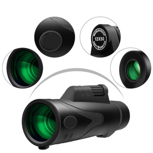 12x50 High Definition Monocular Telescope With Phone Adapter For Bird Watching And Outdoor Use - Product Image 2