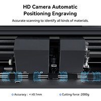 Cortadora de Adhesivos A3 de Doble Carro con Alimentador Automático, Plotter de Corte de Etiquetas Adhesivas |   Máquina de Corte con Plotter y Servomotor