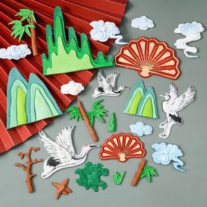 Chinese Style Mountain Fondant Mold 13.3x8.8 Cm Cake Decorating Tool For Baking And Chocolate Molding - Product Image 3