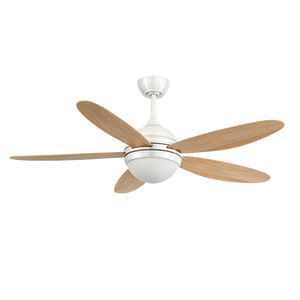 Ventilador de Techo LED Moderno de 5 Aspas con Acabado en Madera Oscura Antigua para Sala de Estar, Dormitorio y Comedor - Product Image 3