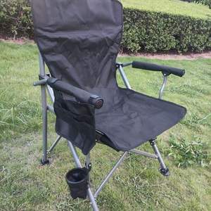 Chaise pliante d'extérieur RD, portable, pour la plage, le camping, la pêche, dossier haut, fauteuil en forme de fer à cheval, 60x60x96mm, couleurs personnalisables - Product Image 6