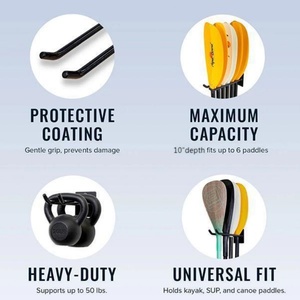 Crochets de garage robustes en métal à livraison rapide, crochets de rangement muraux pour garage - Product Image 6