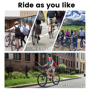 26 İnç Dağ Bisikleti Yüksek Yoğunluklu Karbon Çelik Gövde 21 Vitesli Dişli Sistemi Ön Süspansiyon Çift V Frenler Gençler ve Yetişkinler için - Product Image 5