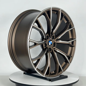 Juego de 4 Ruedas de Aleación Forjadas para Serie 5/7 IX 3 <span class=keywords><strong>730</strong></span>, Modificadas, Nueva Acabado Cromado, Ajuste Universal, 8.5-11J, Ruedas de Aleación para Automóviles de Pasajeros - Product Image 4