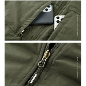 تخفيضات هائلة جواكيت رجالية جيدة التهوية بدون أكمام سترات تدريب بسحاب للرجال الشتاء ملابس خارجية دافئة جاكيت للرجال - Product Image 4