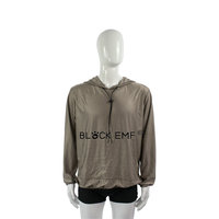 BLOCK EMF 5G EMF Protection Sweat à capuche Radiation Shielding 100% Silver Clothing